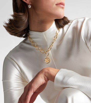 Wholeness 18kt gold necklace with diamonds | FoundRae
