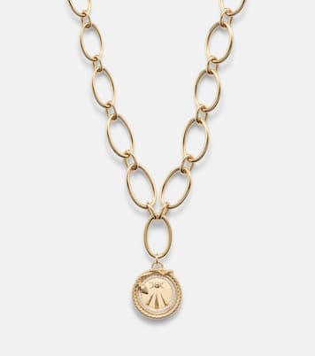 Wholeness 18kt gold necklace with diamonds | FoundRae