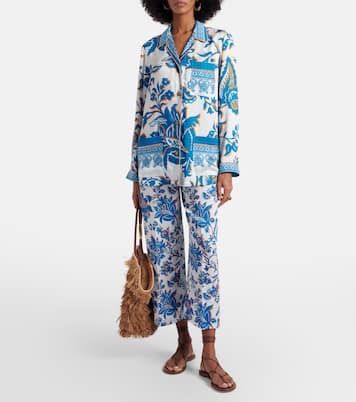 Blusa de crepé de china estampada | Etro