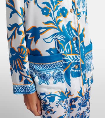 Blusa de crepé de china estampada | Etro