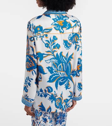 Blusa de crepé de china estampada | Etro