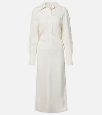 Midikleid aus Cady | Victoria Beckham