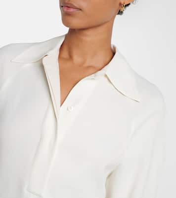 Midikleid aus Cady | Victoria Beckham