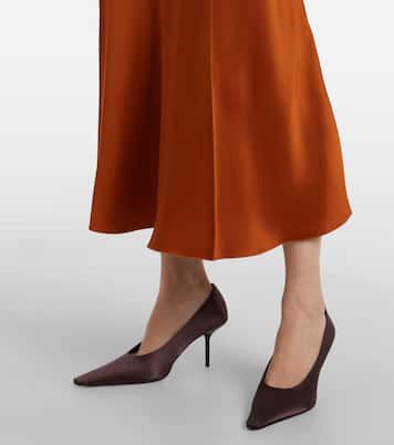 Gathered midi dress | Victoria Beckham