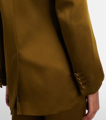 Blazer in crêpe di raso | Max Mara