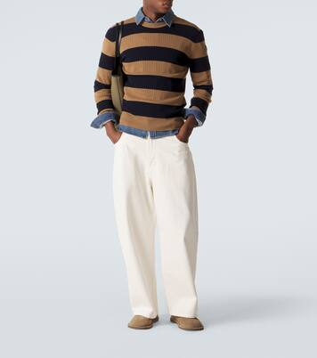 Pull rayé en laine | Moncler