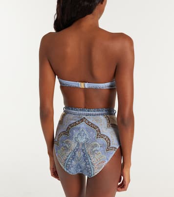 Wanderlust high-rise bikini bottoms | Zimmermann