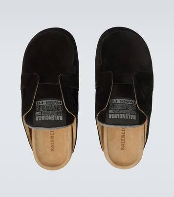 Mules Dumbo en daim | Balenciaga