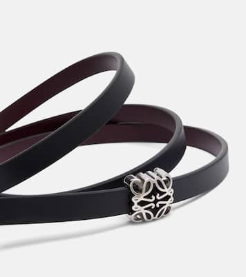 Anagram reversible leather belt | Loewe