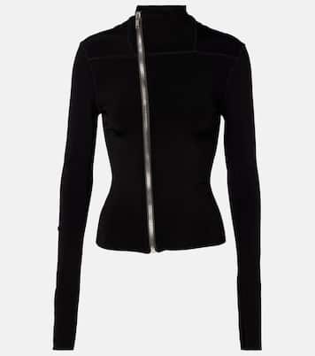 Lilies Gary jersey jacket | Rick Owens