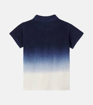 Randel ombré cotton terry polo shirt | Molo