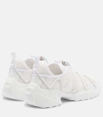 Sneakers Viv' Zag aus Mesh mit Leder | Roger Vivier