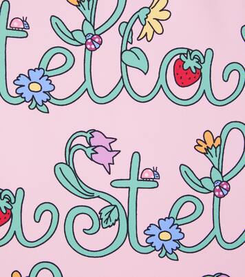 Logo ruffled swimsuit | Stella McCartney Kids