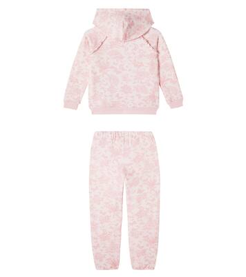 Cotton fleece hoodie and sweatpants set | Tartine et Chocolat