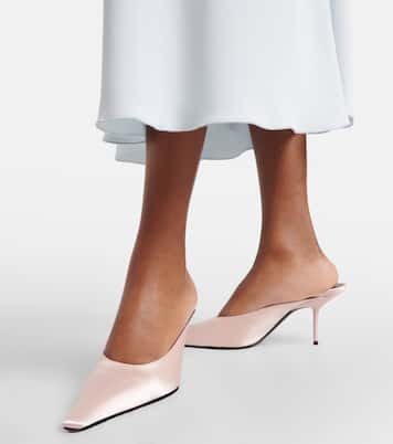 Sloan satin mules | Victoria Beckham