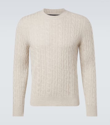 Cable-knit cashmere sweater | Arch4