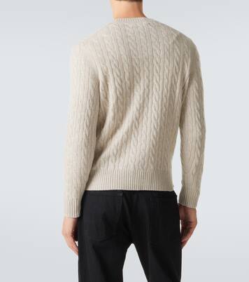 Cable-knit cashmere sweater | Arch4