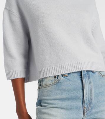 Jersey Sabina de cachemir cropped | Khaite