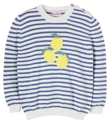 Pull Limon rayé en coton | La Coqueta
