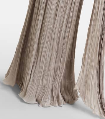 Pleated bustier gown | Marmar Halim