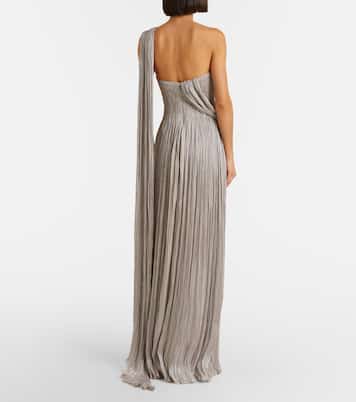 Pleated bustier gown | Marmar Halim