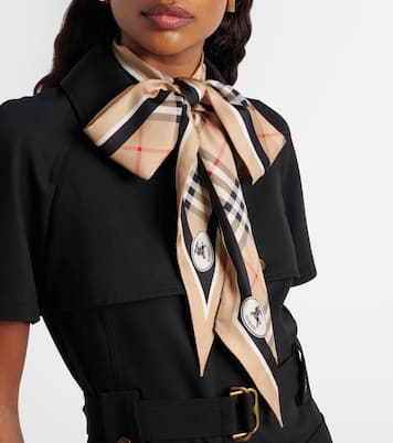 Tuch Burberry Check aus Seide | Burberry