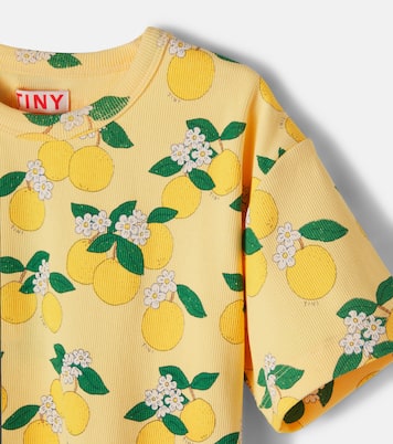 T-shirt Oranges en jersey de coton mélangé | Tinycottons