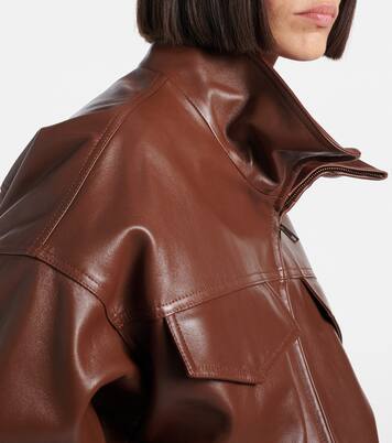 Cropped-Lederjacke | Balenciaga