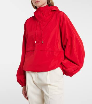 Hooded oversized jacket | Róhe