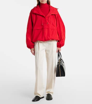 Hooded oversized jacket | Róhe