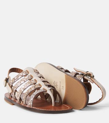 Sequined leather sandals | PèPè