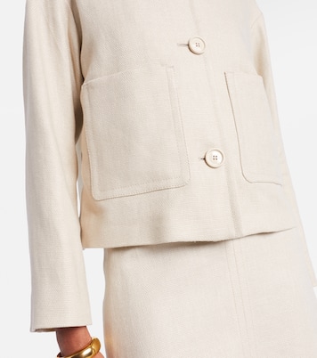 Dattero linen and cotton jacket | 'S Max Mara