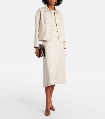 Dattero linen and cotton jacket | 'S Max Mara