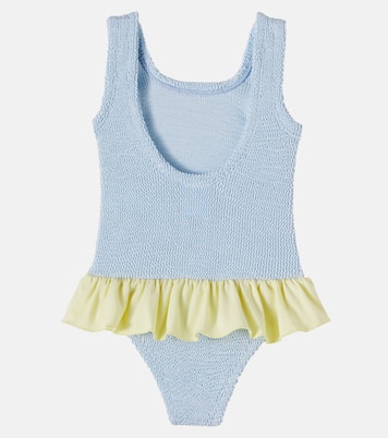 Denise ruffled swimsuit | Hunza G Kids