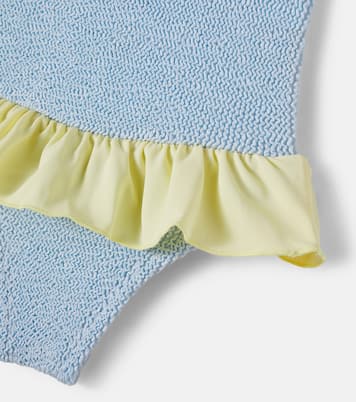 Denise ruffled swimsuit | Hunza G Kids