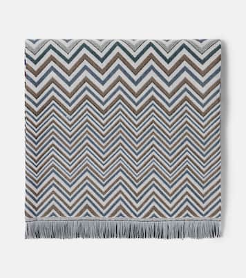 Antwan fringed wool-blend throw | Missoni