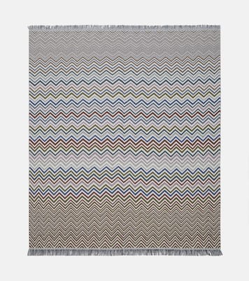 Antwan fringed wool-blend throw | Missoni