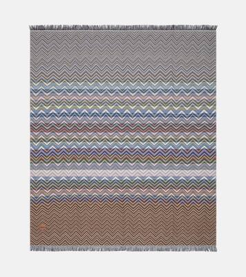Antwan fringed wool-blend throw | Missoni