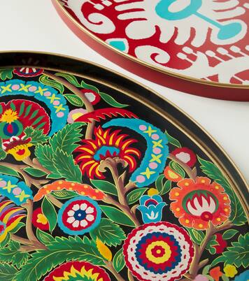 Ikat iron tray | Les-Ottomans