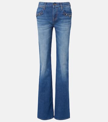 Horsebit flared jeans | Gucci