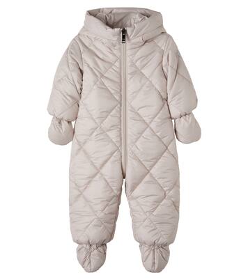 Baby quilted snowsuit | Il Gufo