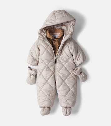 Baby quilted snowsuit | Il Gufo
