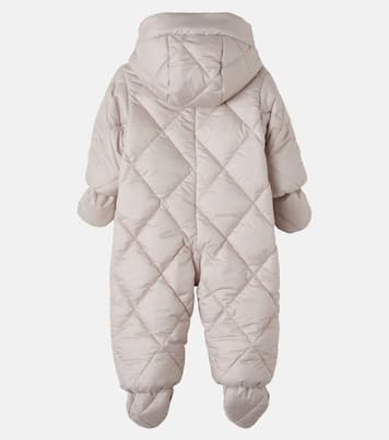 Baby quilted snowsuit | Il Gufo