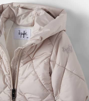 Baby quilted snowsuit | Il Gufo