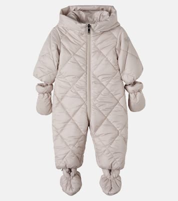 Baby quilted snowsuit | Il Gufo