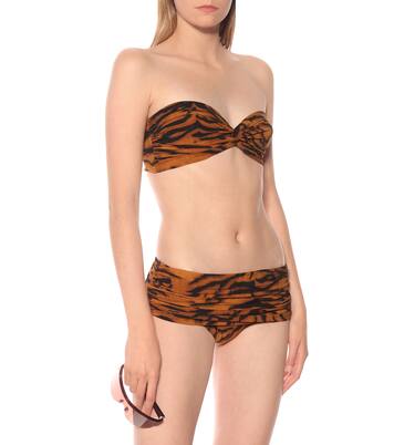 Bill tiger-print bikini bottoms | Norma Kamali
