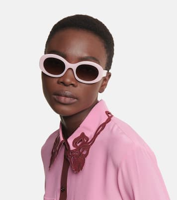 Oval acetate sunglasses | Celine Eyewear