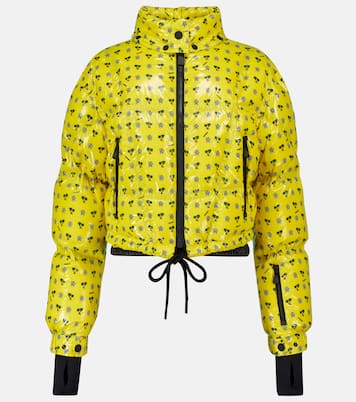 Peyrins printed down ski jacket | Moncler Grenoble