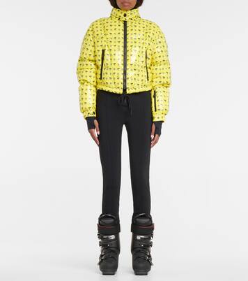 Peyrins printed down ski jacket | Moncler Grenoble
