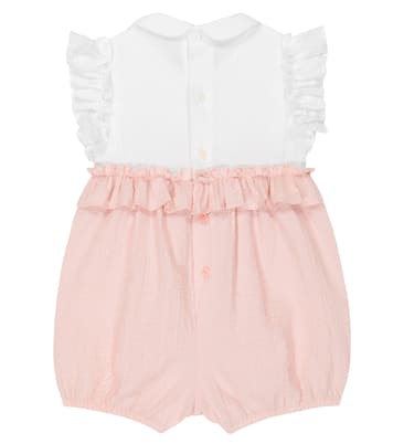 Baby cotton romper | Il Gufo